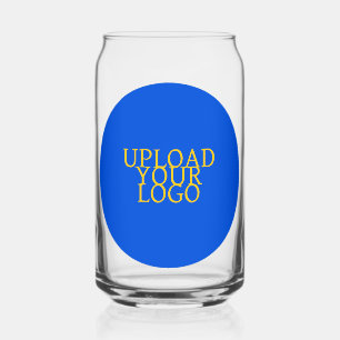 Personalised Logo Can Glass