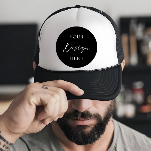Personalised Logo Custom Design Business Trucker Hat (Creator Uploaded)