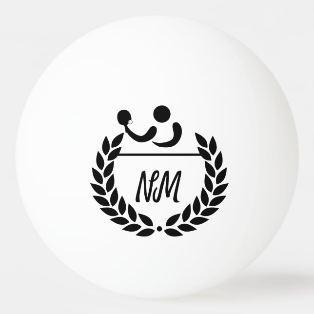 Personalised Logo Custom Ping Pong Ball (Front)