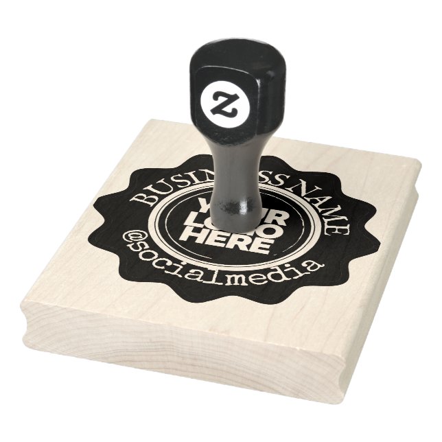 Personalised Logo Custom Rubber Stamp (Stamp)