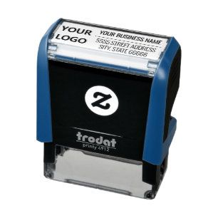 Personalised Logo Name Address Self-inking Stamp