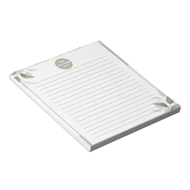 Personalised Logo Notepad Corporate Gift (Angled)