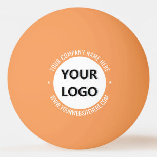 Personalised Logo or Photo and Text Ping Pong Ball