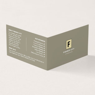 Personalised Logo & Photo, Business & Finance Business Card