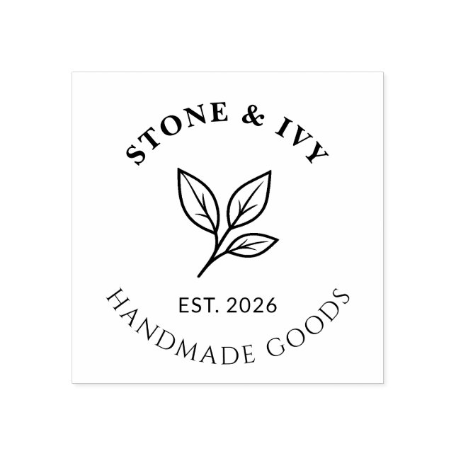 Personalised Logo Rubber Stamp (Imprint)