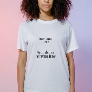 Personalised logo simple business  T-Shirt