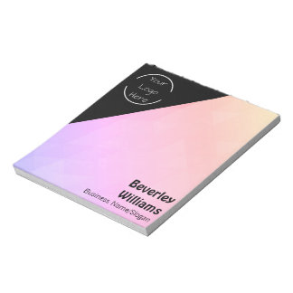 Personalised Logo - Text Notepad