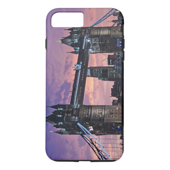Personalised London Landmark Bridge Photo Case-Mate iPhone Case (Back)