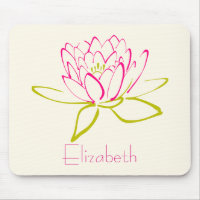 Personalised Lotus Flower / Water Lily