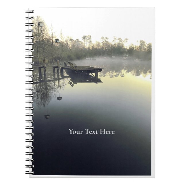 Personalised Louisiana Bayou Notebook (Front)