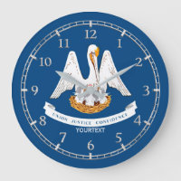 Personalised Louisiana State Flag Design on