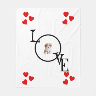 Personalised Love Blanket with Your Dog’s Photo