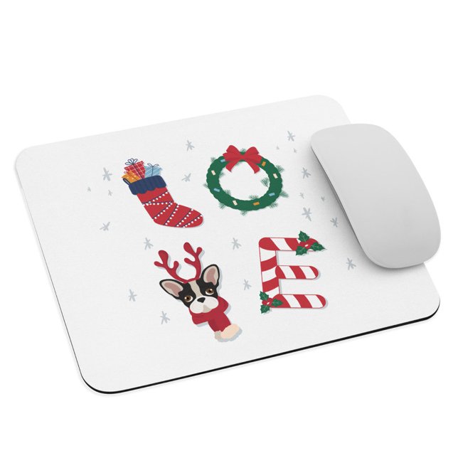 Personalised Love Christmas Matching Family Love Mouse Mat (Creator Uploaded)