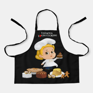 Personalised Love Cooking Apron