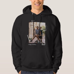 Personalised Love Couple Photo  Hoodie