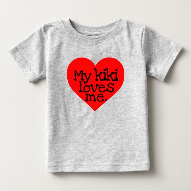 personalised love me shirt (Front)