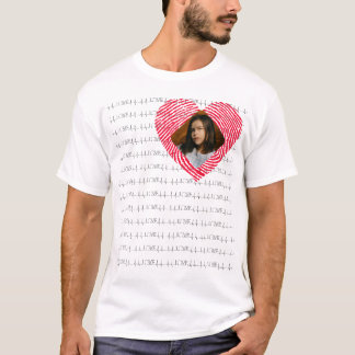 Personalised LOVE photo T-Shirt