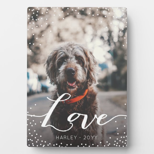 Personalised Love Plaque (Front)