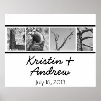 Personalised Love Poster Wedding Gift
