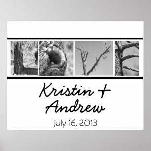 Personalised Love Poster Wedding Gift