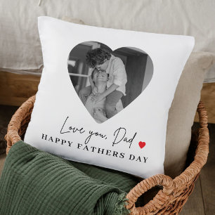 Personalised Love You Dad Photo Father’s Day Cushion