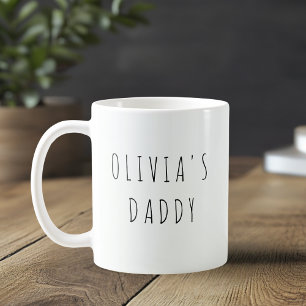 Personalised Love You Daddy Photo Coffee Mug