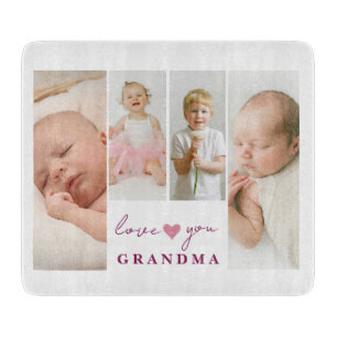 Personalised 'Love You Grandma' Cutting Board