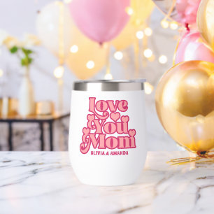 Personalised Love You Mum Custom Name Mother's Day