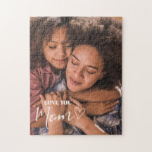 Personalised Love You Mum Photo