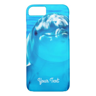 Personalised Lovely Dolphin Underwater Sea Life iPhone 8/7 Case