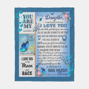 Personalised Lover Name Message Text Blanket to My