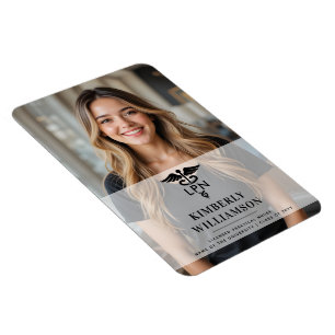 Personalised LPN Licensed Practical Nurse Photo Magnet