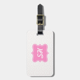 Personalised luggage tag