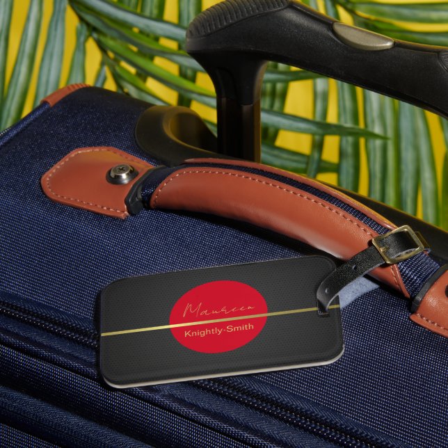Personalised Luggage Tag (Front Insitu 3)