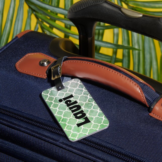 Personalised luggage tag (Front Insitu 1)