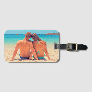 Personalised Luggage Tag Your Photo Custom Text
