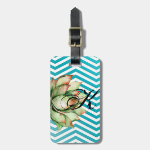 Personalised Luggage TagBoho Cacti Cactus Succulen Luggage Tag