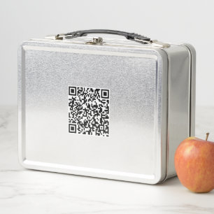 Personalised Lunchbox with Scannable QR Code