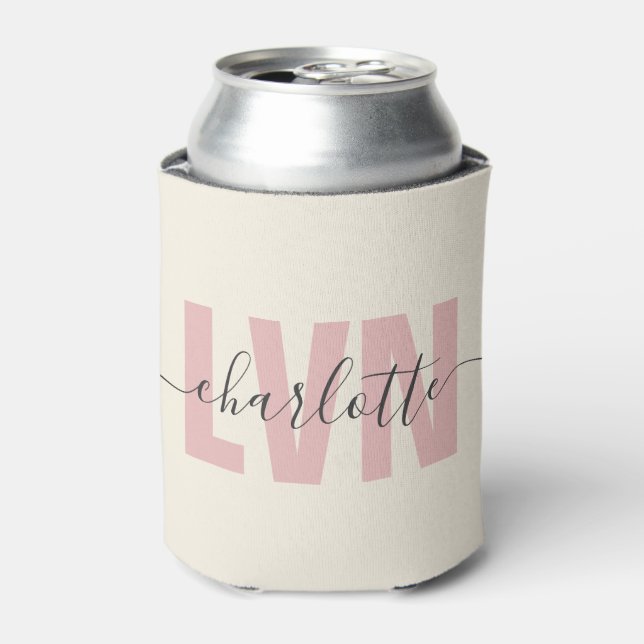 Personalised LVN Licensed Vocational Nurse Chic Can Cooler (Can Front)
