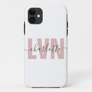 Personalised LVN Licensed Vocational Nurse Chic iPhone 11 Case