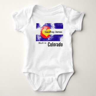 Personalised Made in Colorado TShirt