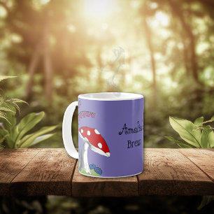Personalised Magical Toadstool Coffee Mug