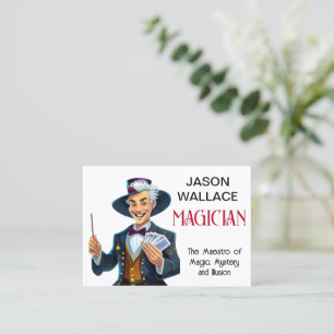 Personalised Magician's Business Card