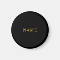 Personalised Magnet Featuring Your Custom Name Des