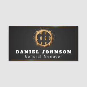 Personalised Magnetic Company Employee Name Tag