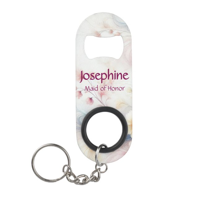 Personalised Maid of Honour Bottle Opener (Front)