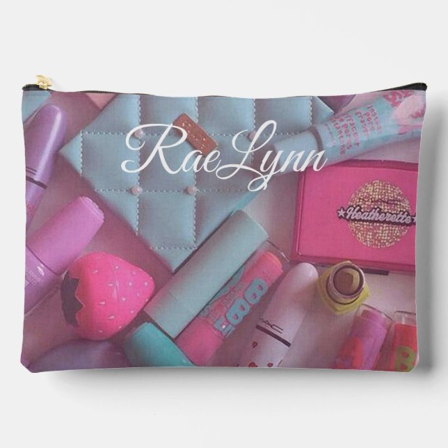 Personalised Makeup Accessory Pouch (Front)