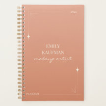 Personalised Makeup Artist Appointment Book