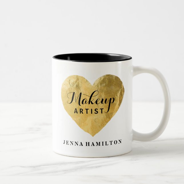 Personalised Makeup Artist Coffee Mug (Right)