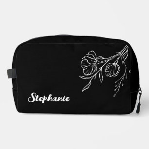 Personalised Makeup Bag   Custom Script Name 
